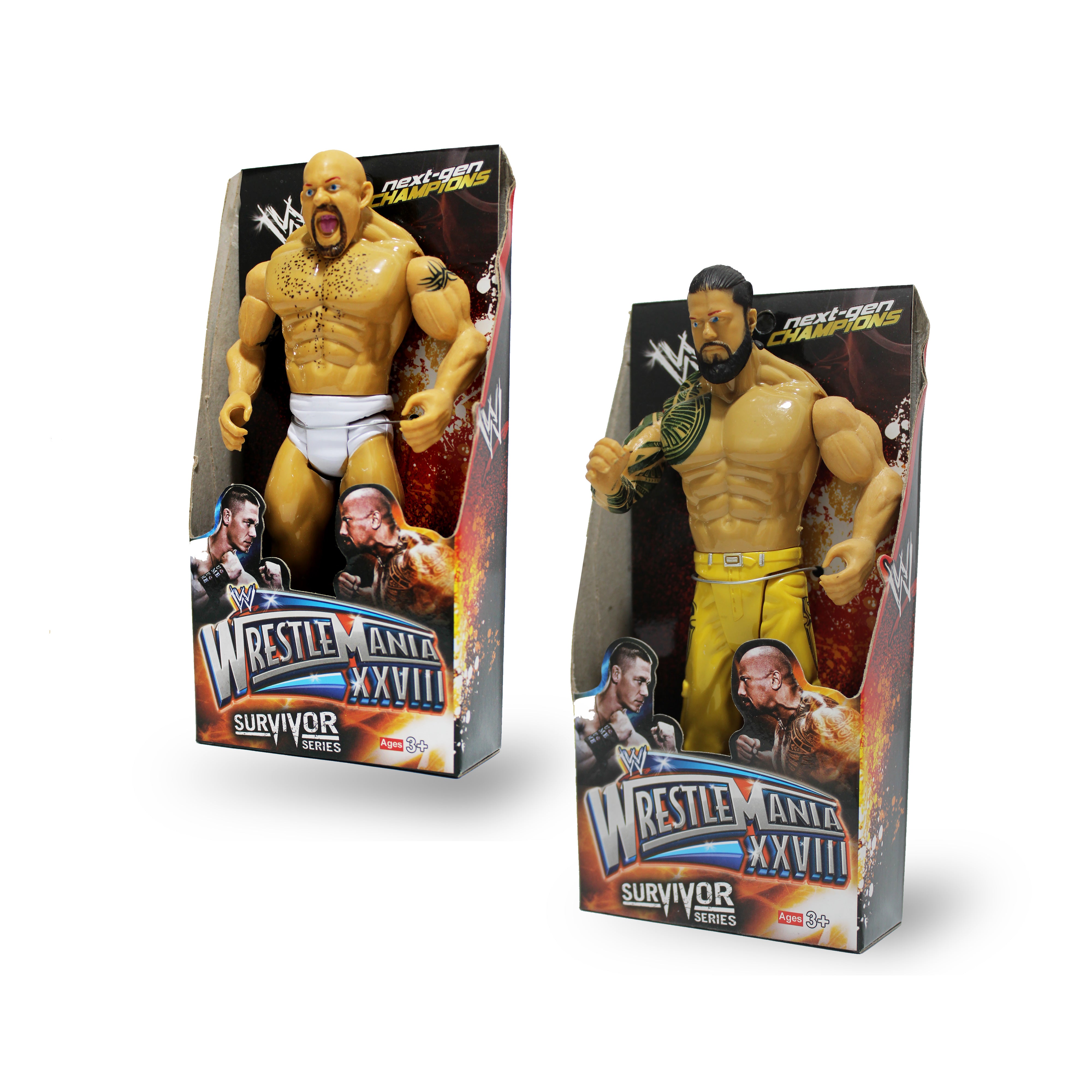 Top-sale Wrestle Mania Survivor Series, Action Figures Toy fair Exclusive - Set of 2