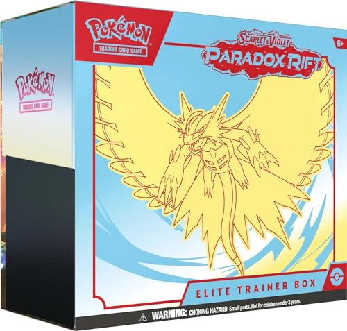 Pokémon TCG: Scarlet & Violet, Paradox Rift Elite Trainer Box - Trading Card Game for Kids