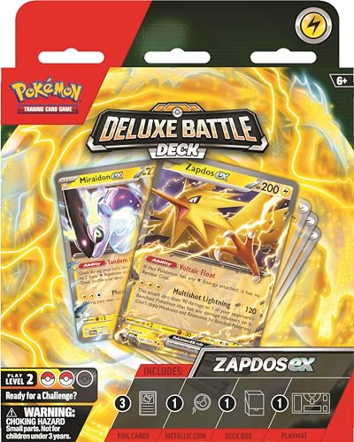 Pokémon TCG: Ninetales ex/Zapdos ex Deluxe Battle Deck