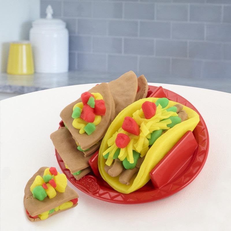 Play-Doh Kitchen Creations Taco, Play Food Set, Age: 3+, 4 Non-Toxic Colors