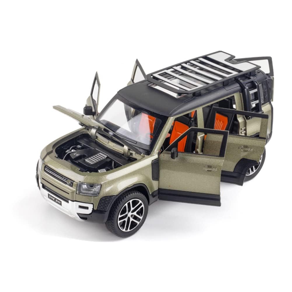 Diecast Model Car - Land Rover Defender 110 Pullback Vehicle Toy Collection