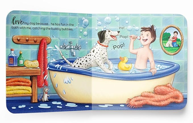 I Love My Dog Board book