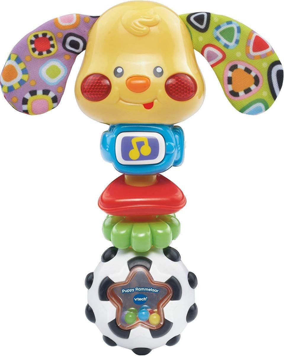 Vtech - Playtime Puppy Rattle, Multi-Colour