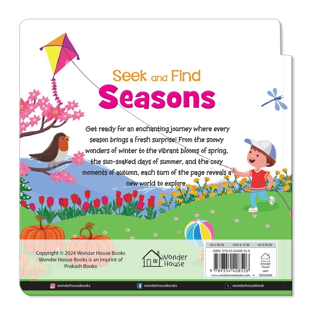 Seasons board books for Kids