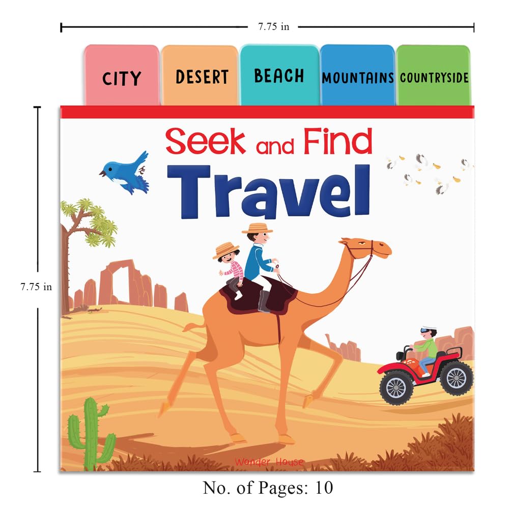 Travel Board book for Kids