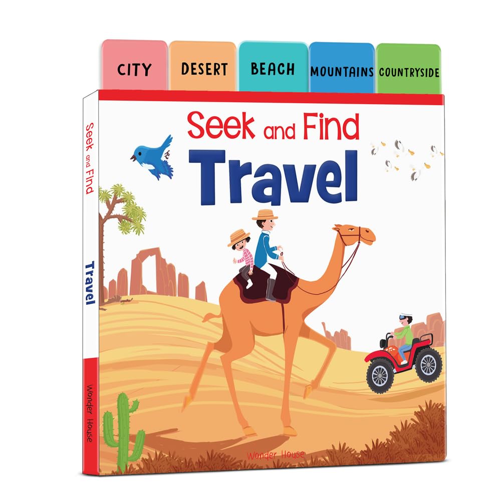 Travel Board book for Kids