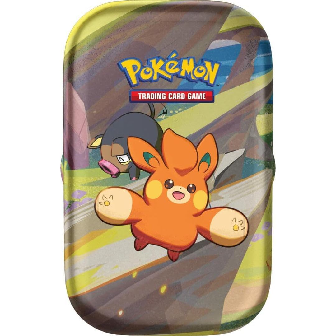 Pokémon Mini Tin Scarlet and Violet Friends of Paldea, English Language, Trading Card Game