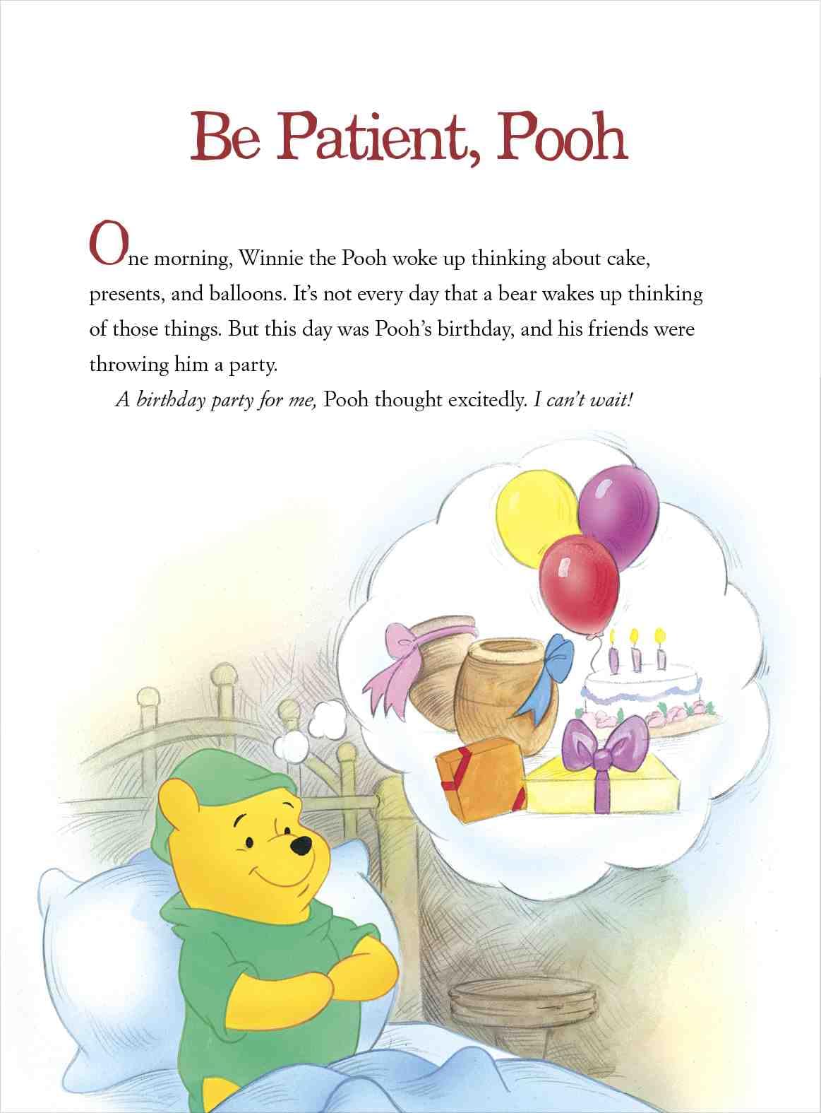 DISNEY: 5-minute Winnie The Pooh Stories, Gift Books for Children, Big Book Hardcover, Age 3+