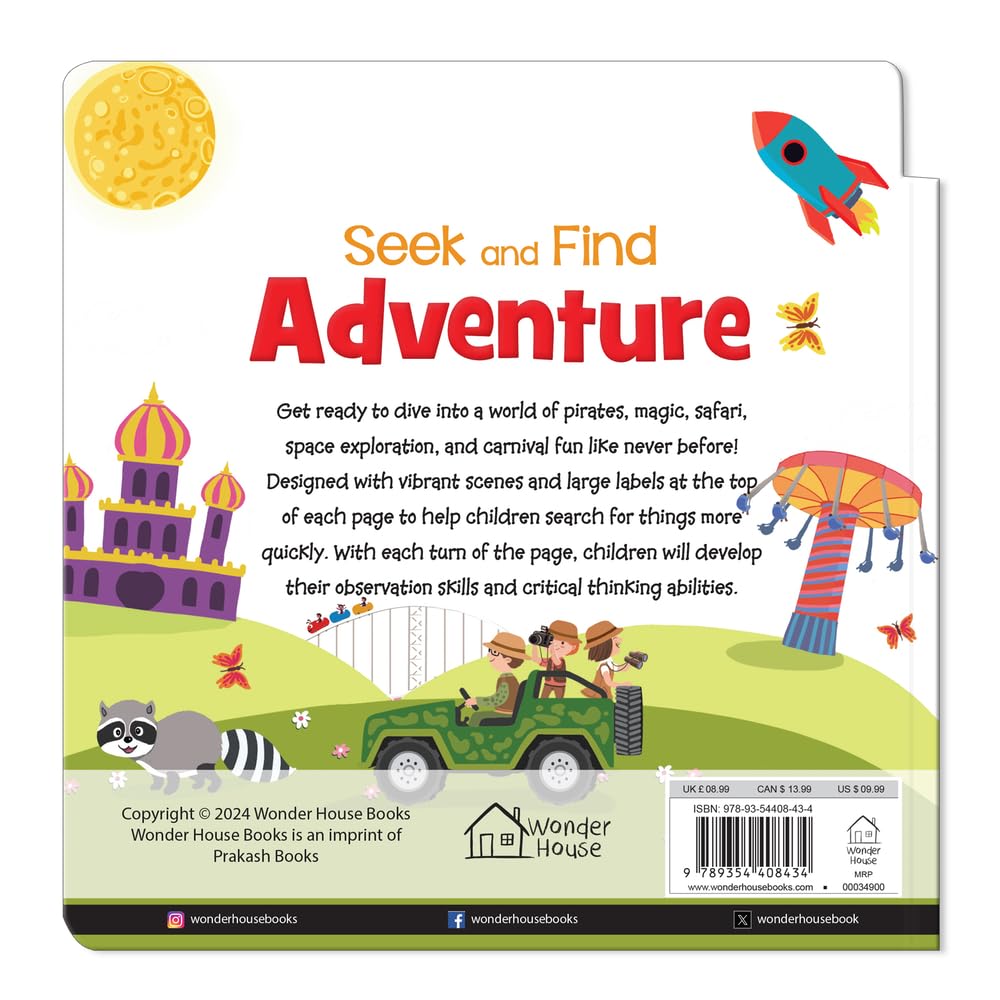 Adventure board books for Kids