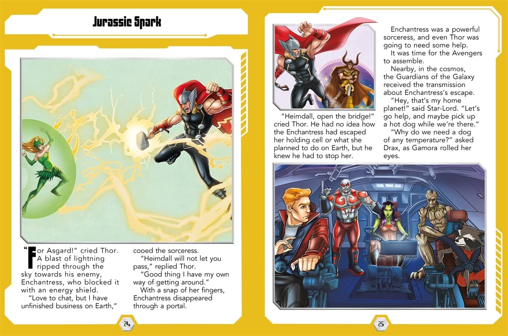 Marvel: Ultimate Storybook, Over 365 Action-packed pages of adventure! Gift Book for Children, Age 5+