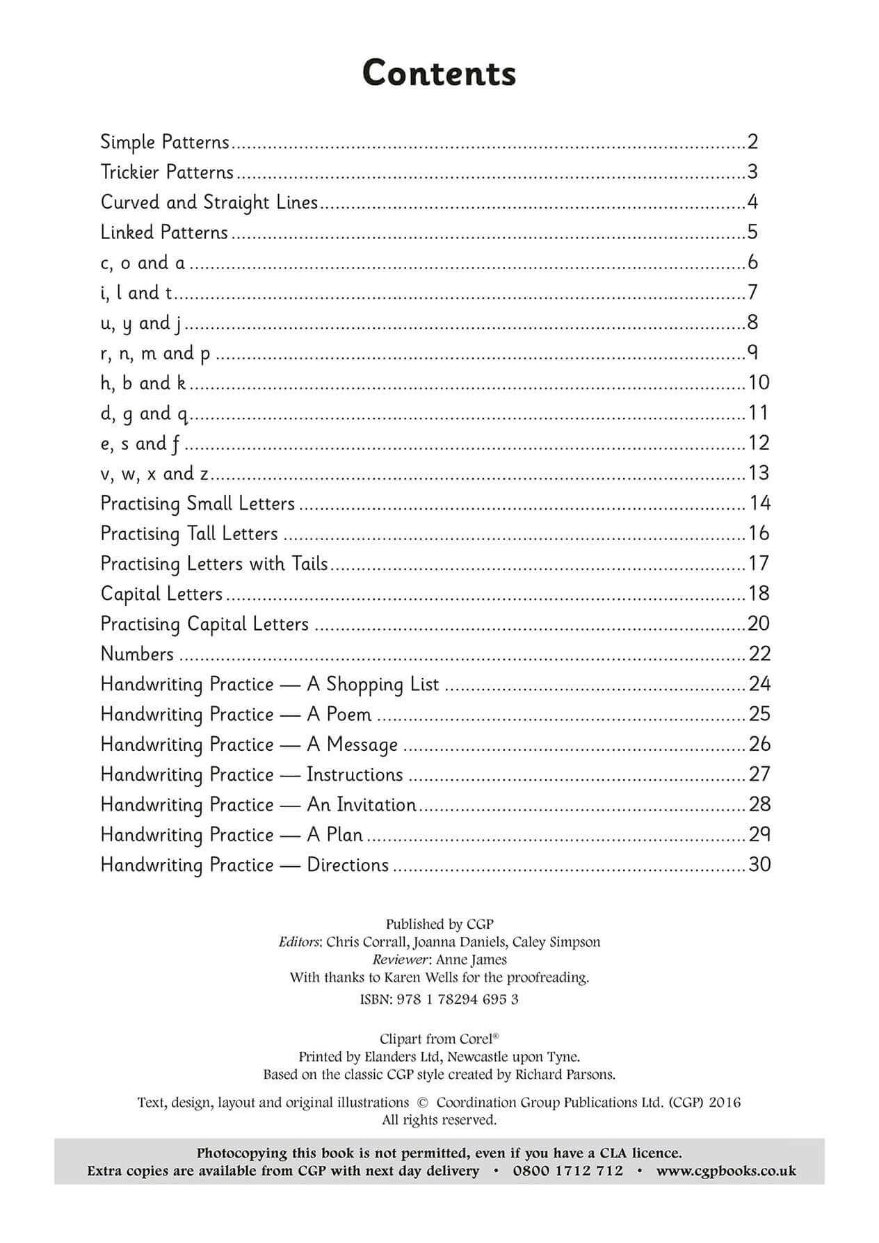 Ks1 English Targeted Practice Book: Handwriting - Year 1