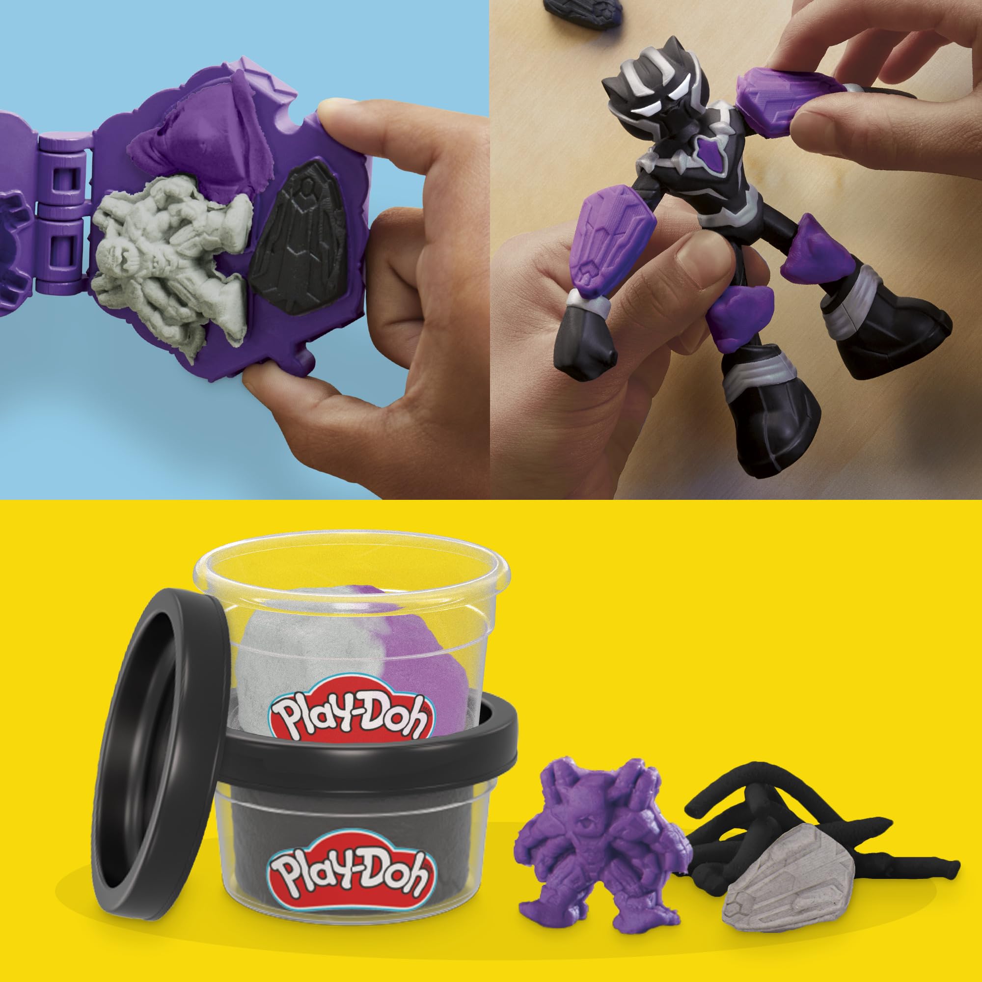 Play-Doh Black Panther Cutting Claws