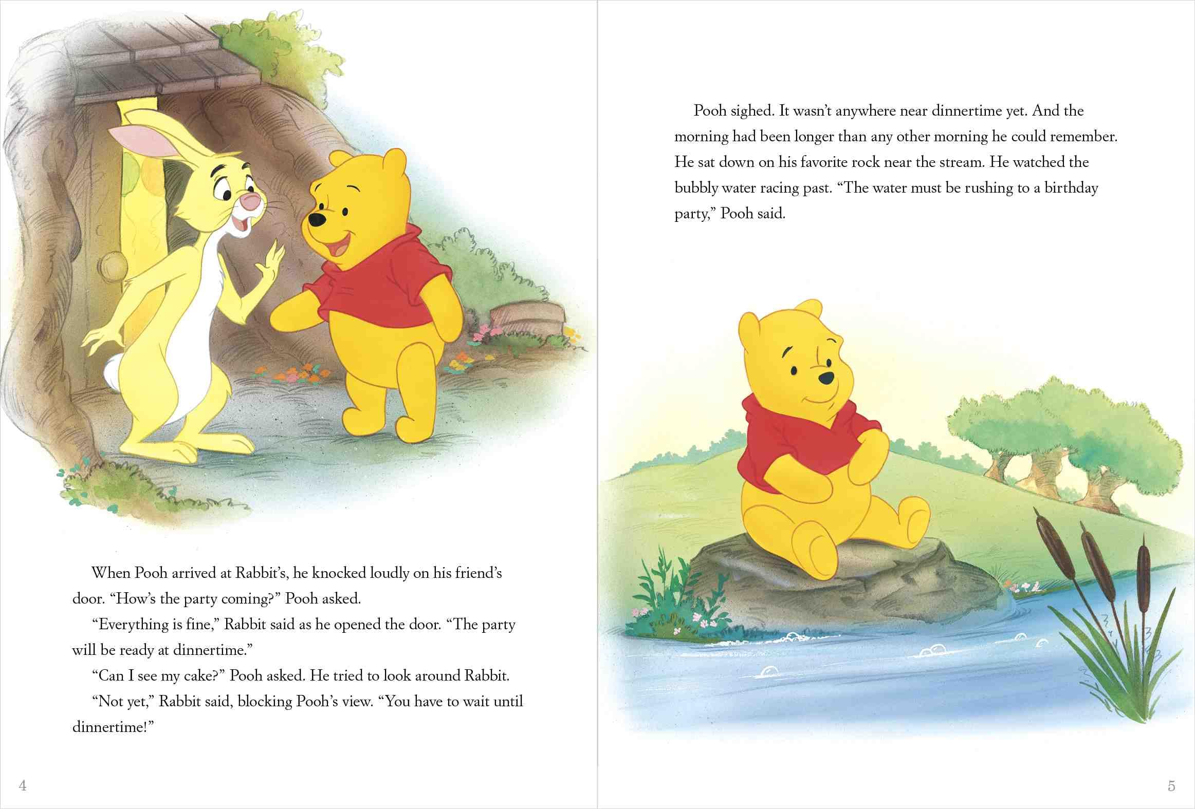 DISNEY: 5-minute Winnie The Pooh Stories, Gift Books for Children, Big Book Hardcover, Age 3+