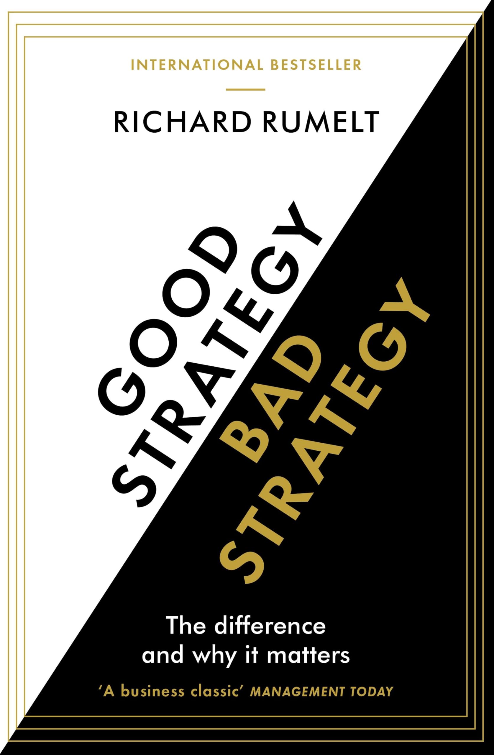 Profile Books Good Strategy/Bad Strategy - Business classic