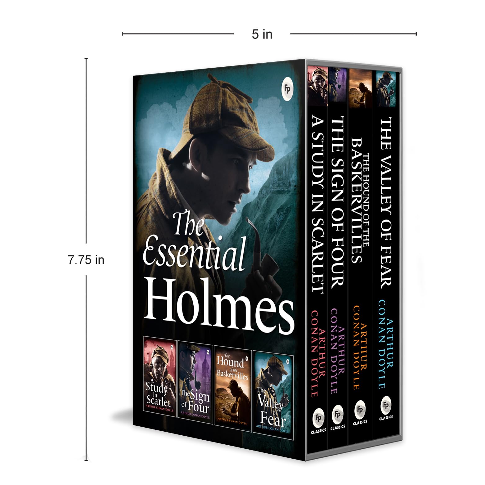 The Essential Holmes Boxed Set of 4 - Most thrilling adventures of Sherlock Holmes