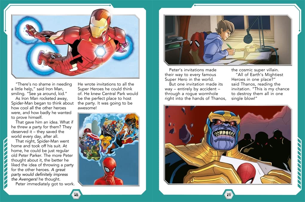 Marvel: Ultimate Storybook, Over 365 Action-packed pages of adventure! Gift Book for Children, Age 5+