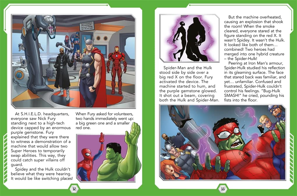 Marvel: Ultimate Storybook, Over 365 Action-packed pages of adventure! Gift Book for Children, Age 5+