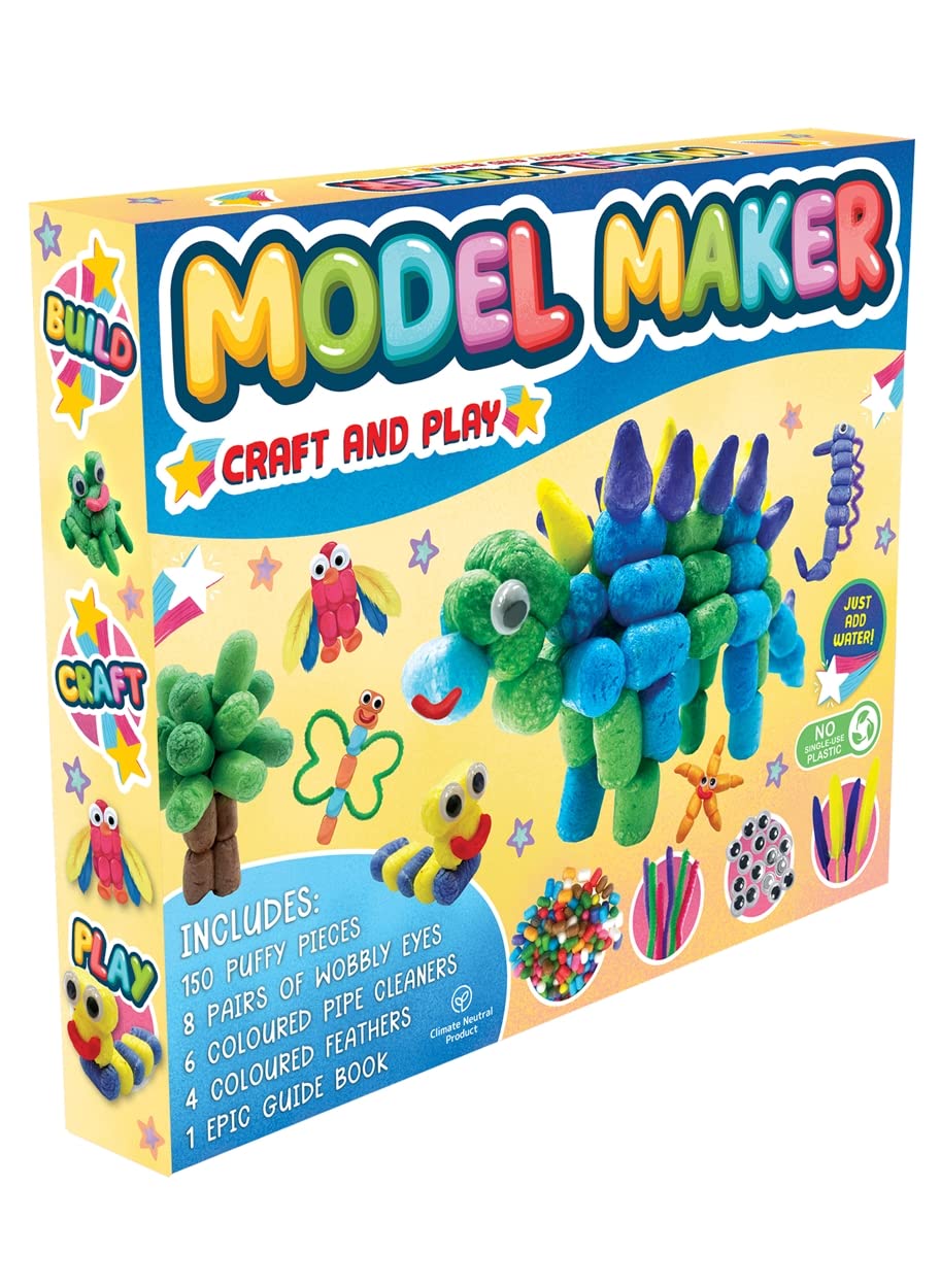 Model Maker Craft and Play Childrens Boxsets - Add Water, connect and build! Age 6+