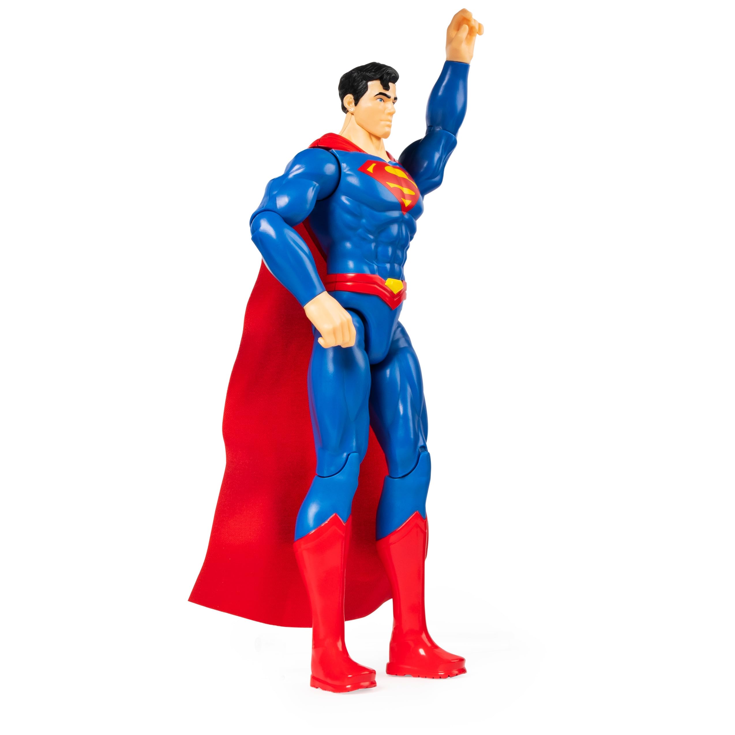 DC Comics 12-inch Action Figure 4-Pack with Superman, The Flash, Wonder Woman and Cyborg, Kids Toys for Boys and Girls Ages 3+