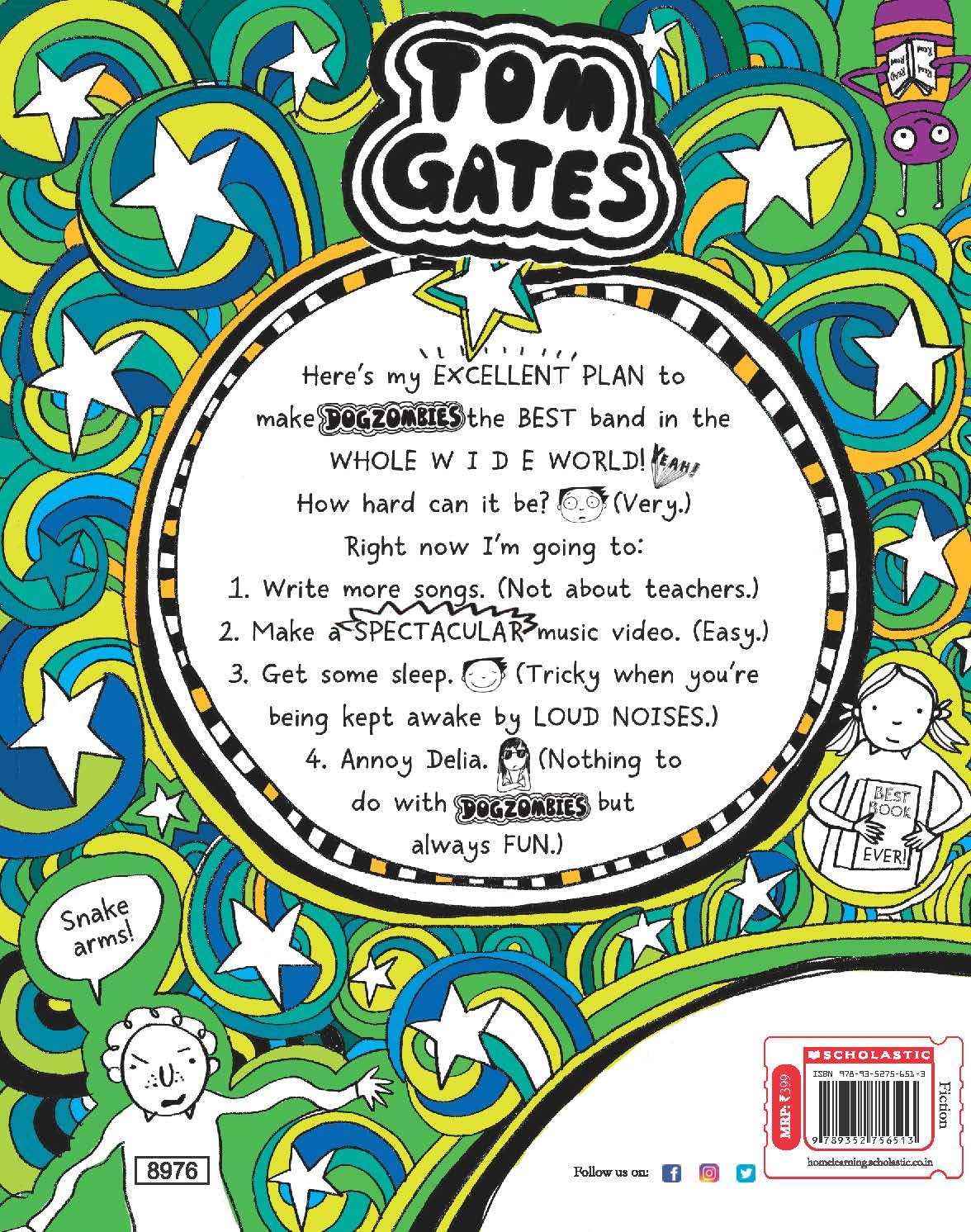 Tom Gates #11: Dog Zombies Rule, Children's Book, age 9+