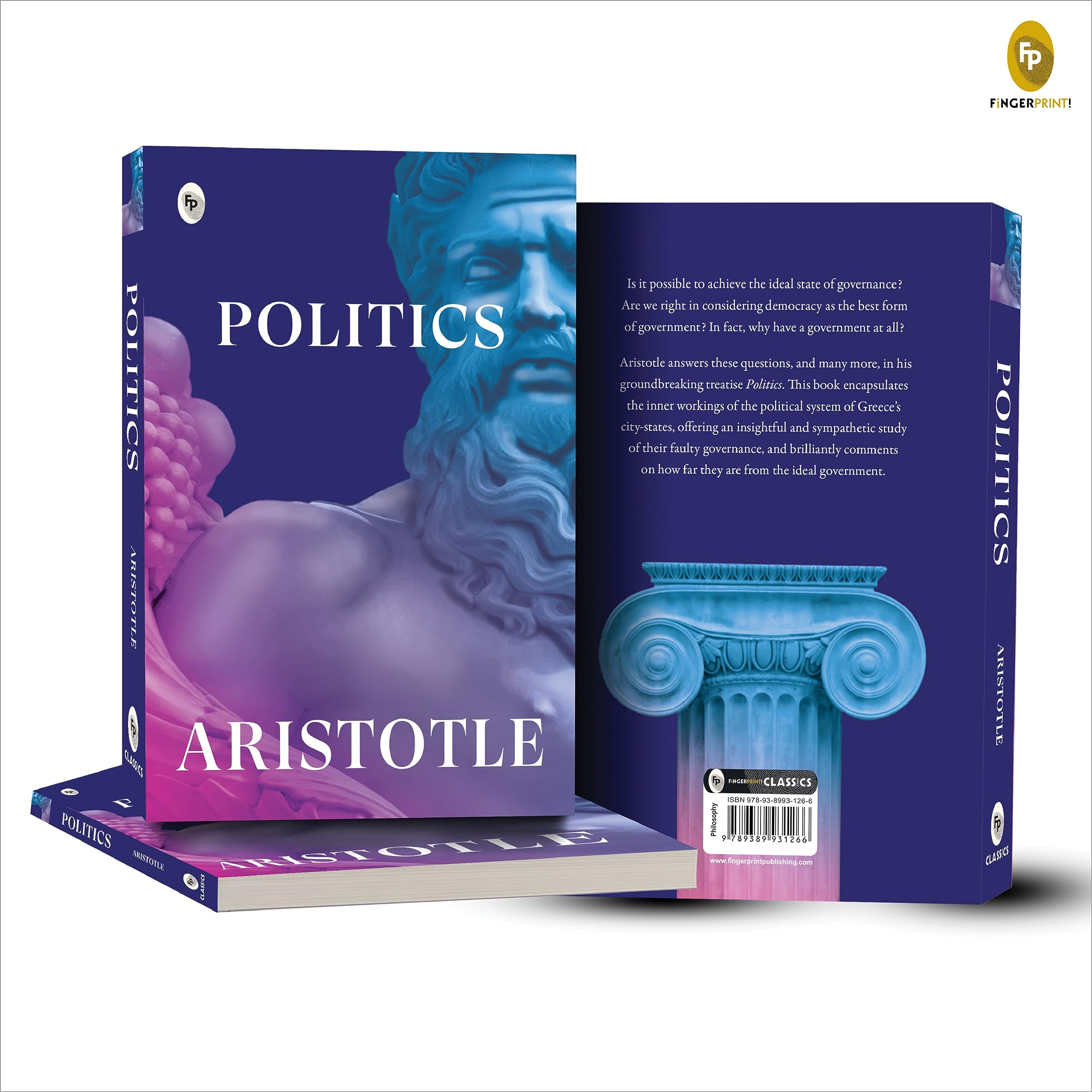 The Politics, by Aristotle (Author), FINGERPRINT with FP logo