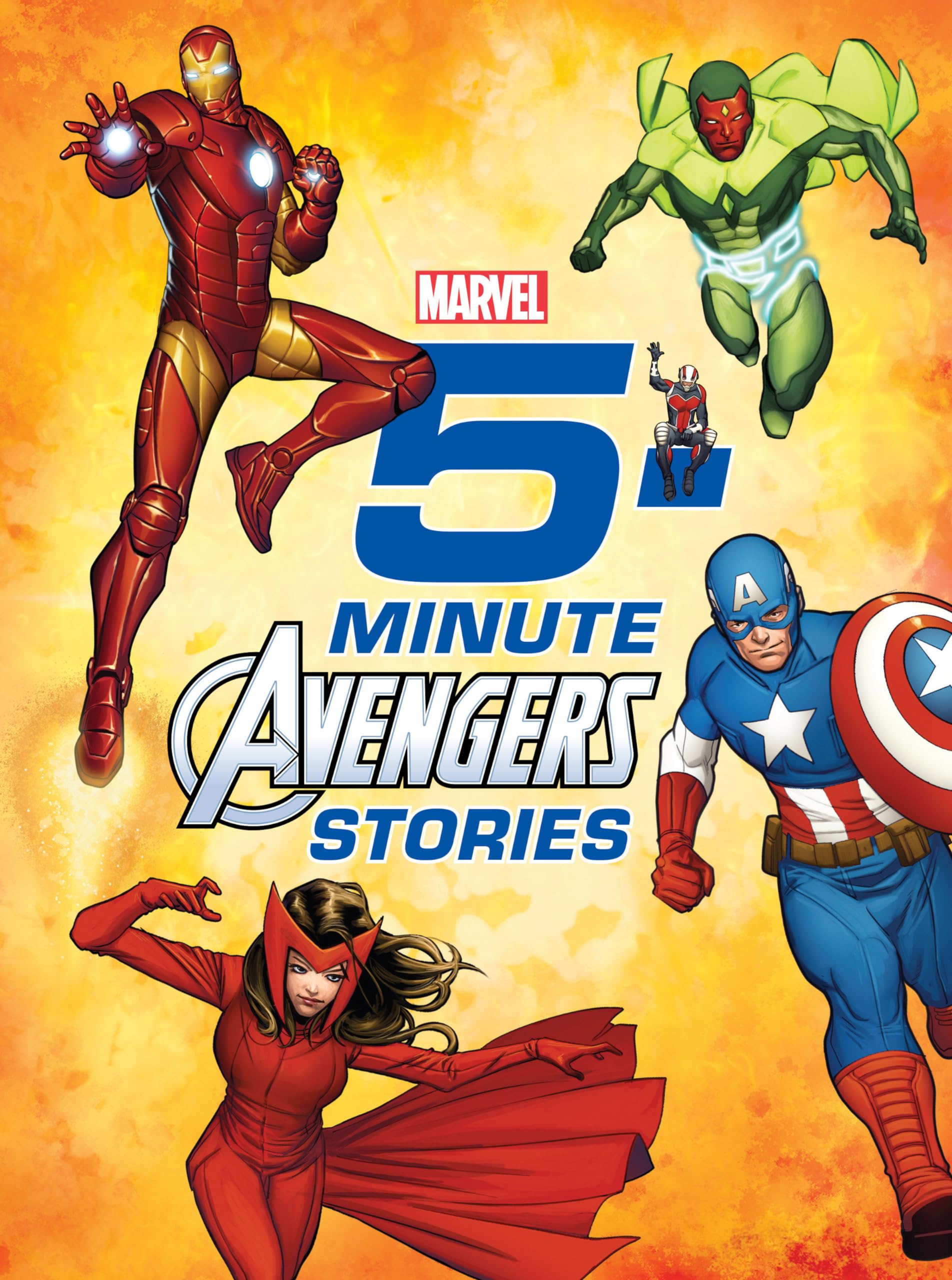 Marvel: 5-Minute Avengers Stories, Gift Books for Children, Big Book Hardcover, Age 3+