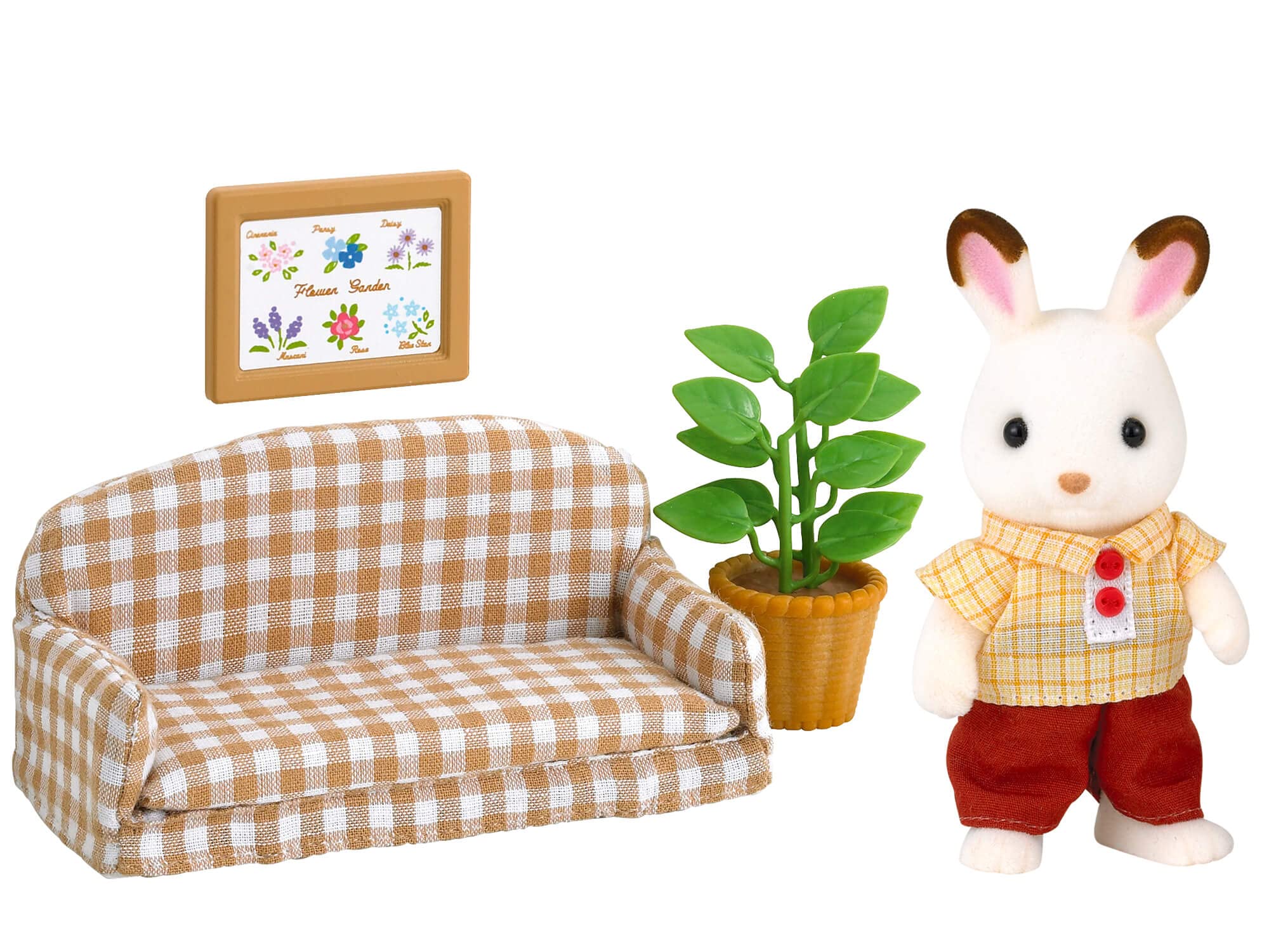 SYLVANIAN FAMILIES Chocolate Rabbit Father Set Regular