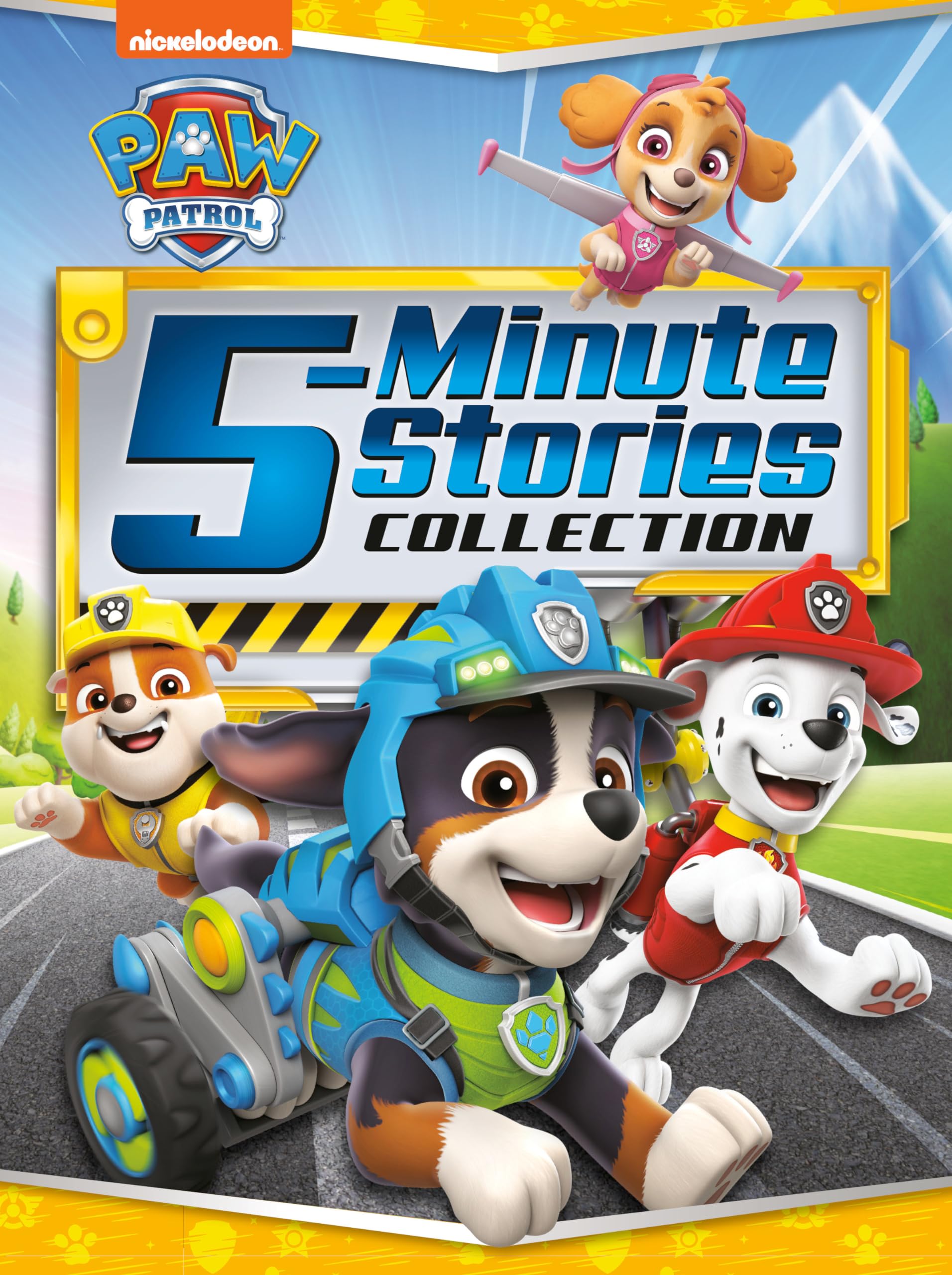 Nickelodeon: Paw Patrol 5-Minute Stories Collection, Gift Books for Children, Big Book Hardcover, Age 3+