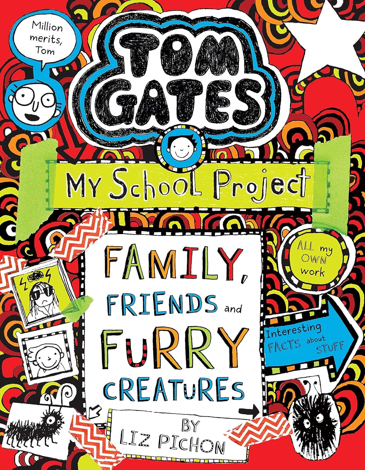 Tom Gates #12: Family Friends And Furry Creatures, Children's Book, age 9+