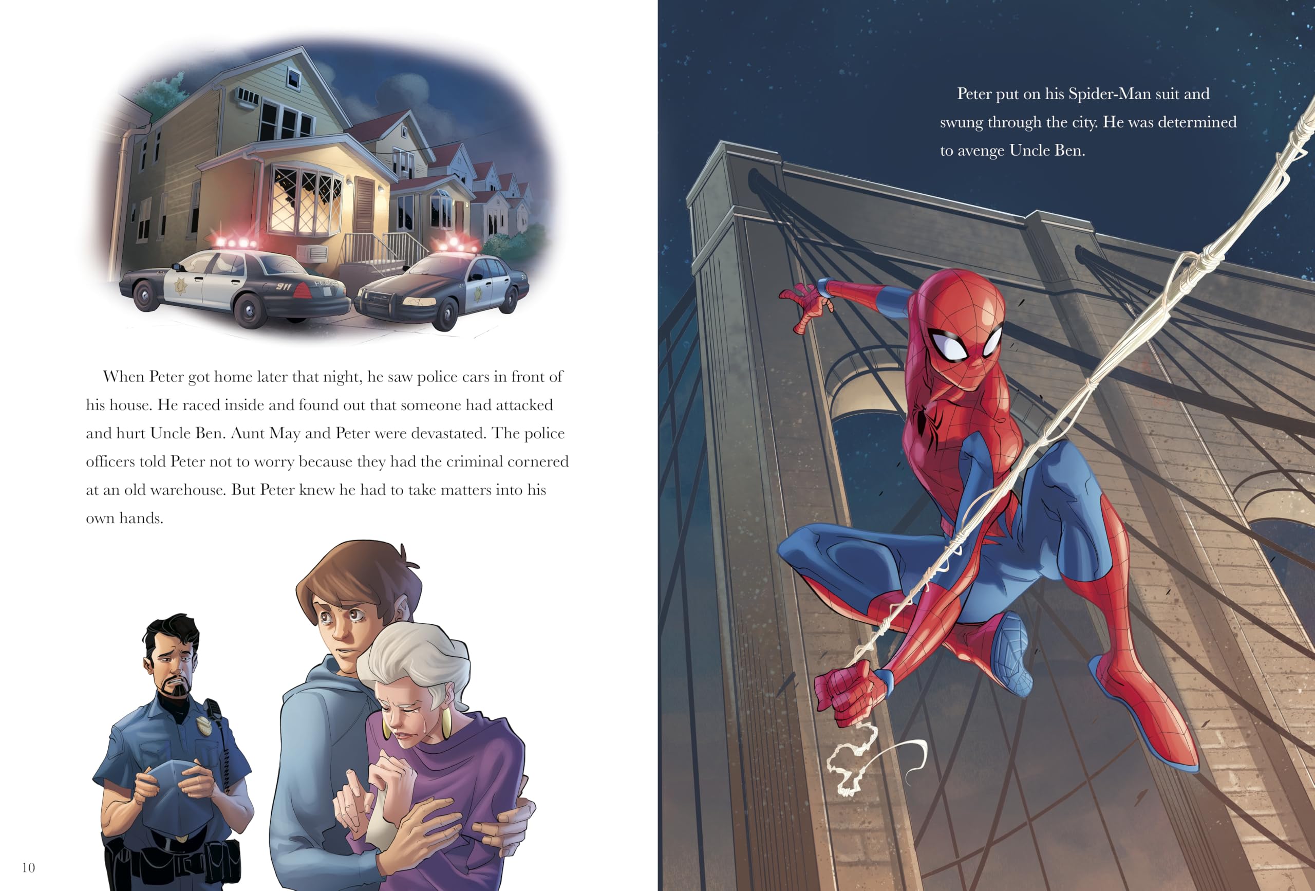 MARVEL: 5-Minute Spider-Man Stories, Gift Books for Children, Big Book Hardcover, Age 3+