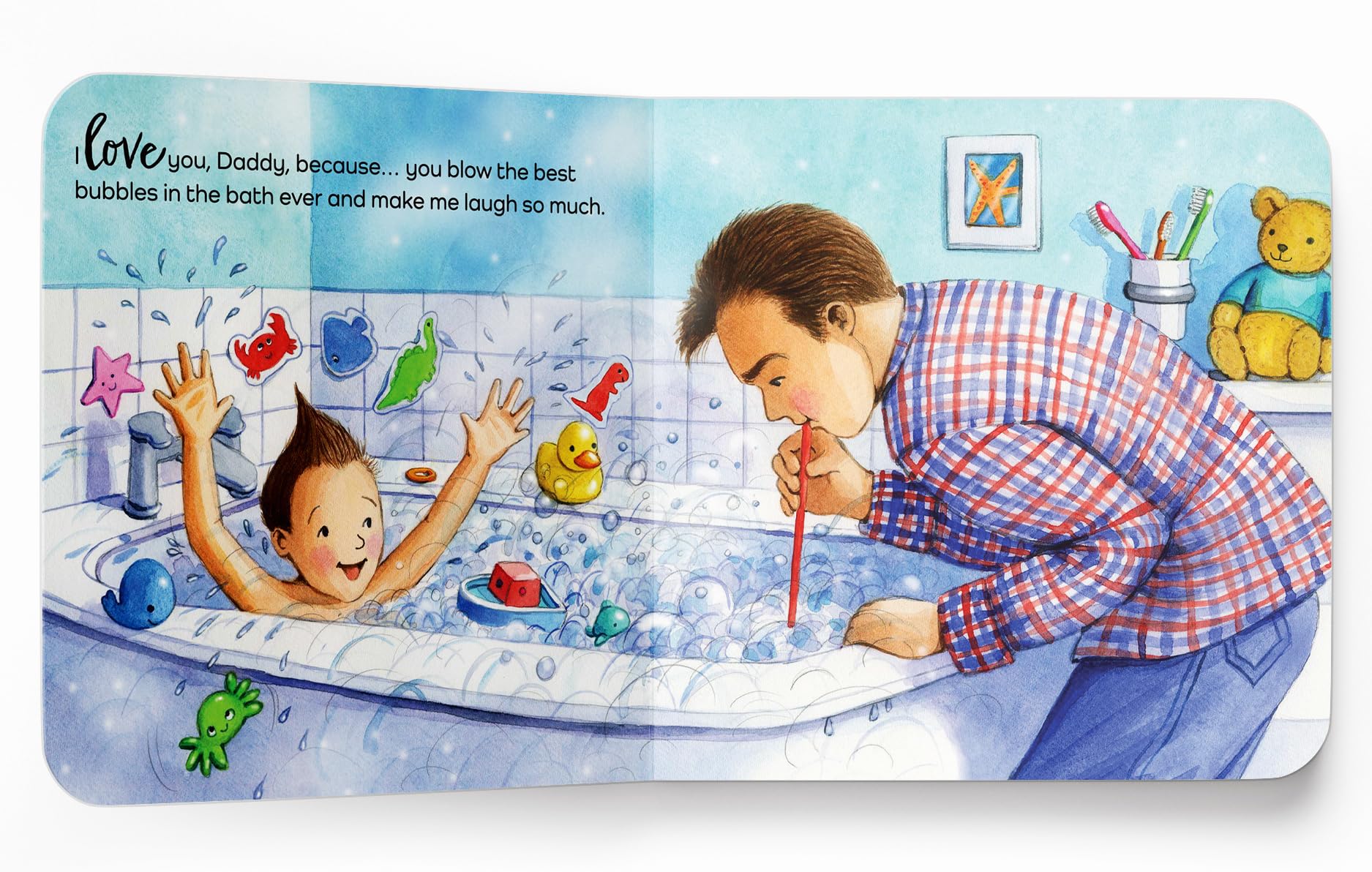 Daddy I Love you - Board book for Kids