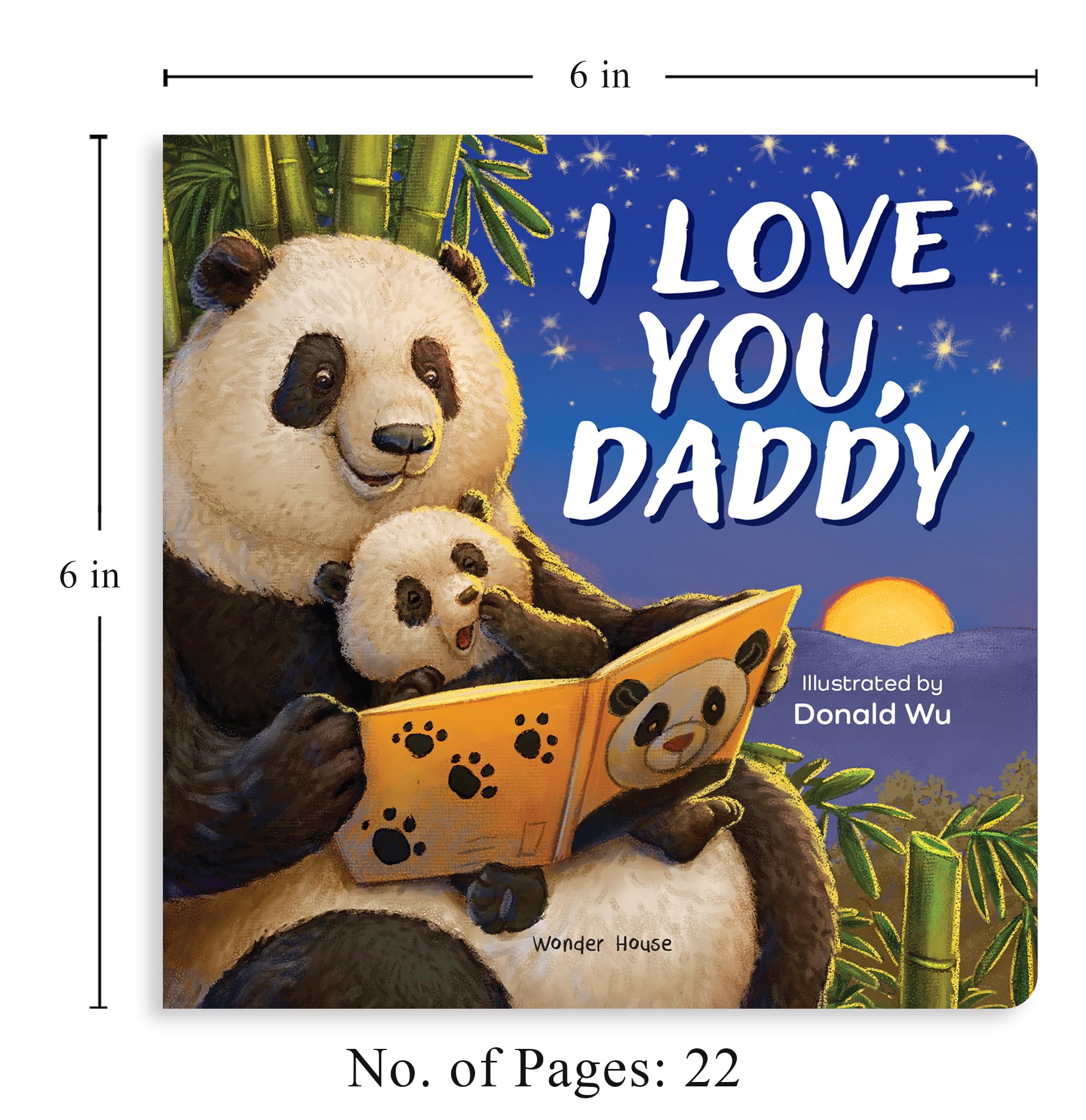 I Love You, Daddy - Board book for Kids