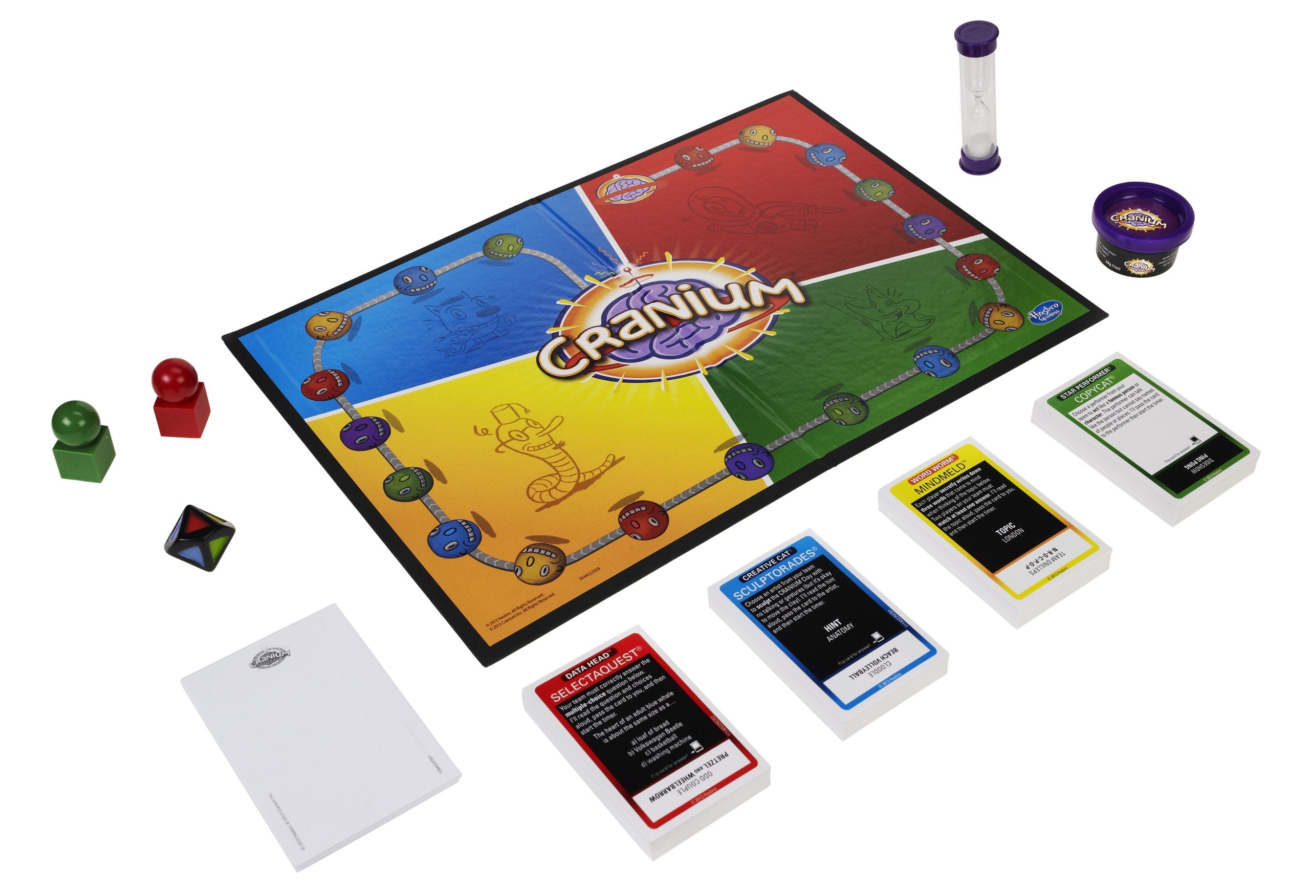 Hasbro Gaming Cranium Party Board Game, 4+ Players, Age 16+