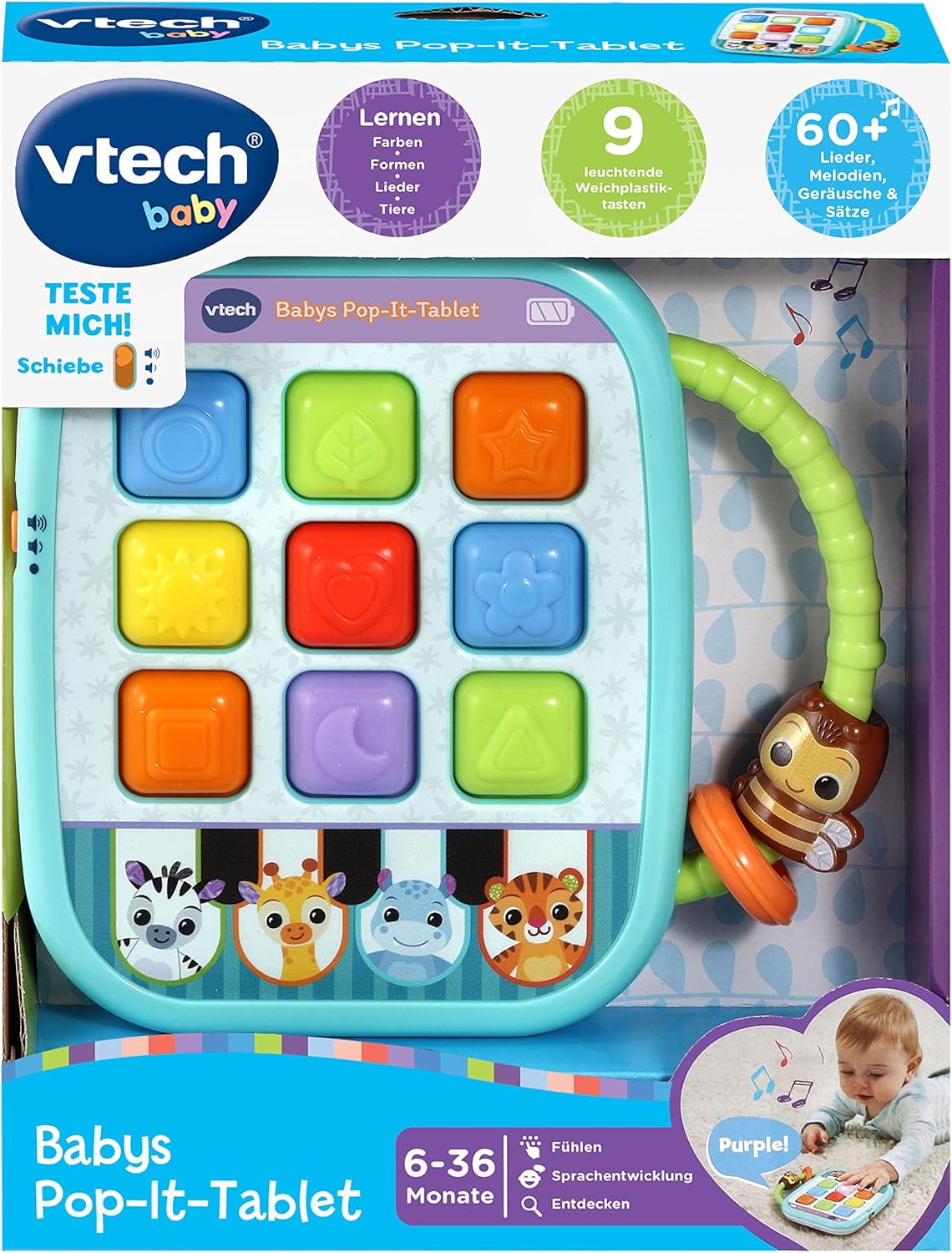 VTech - Squishy Lights Learning Tablet