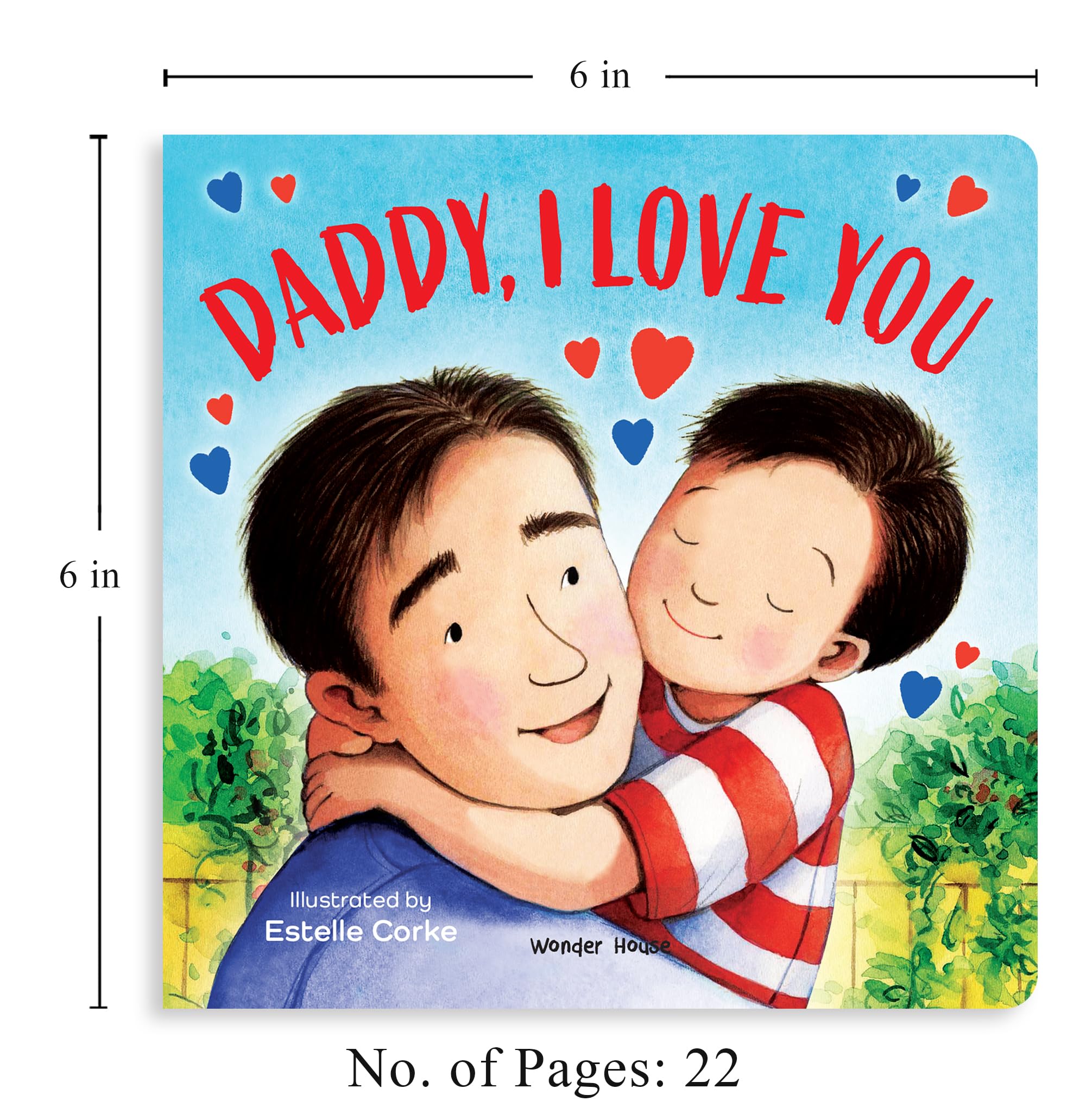 Daddy I Love you - Board book for Kids