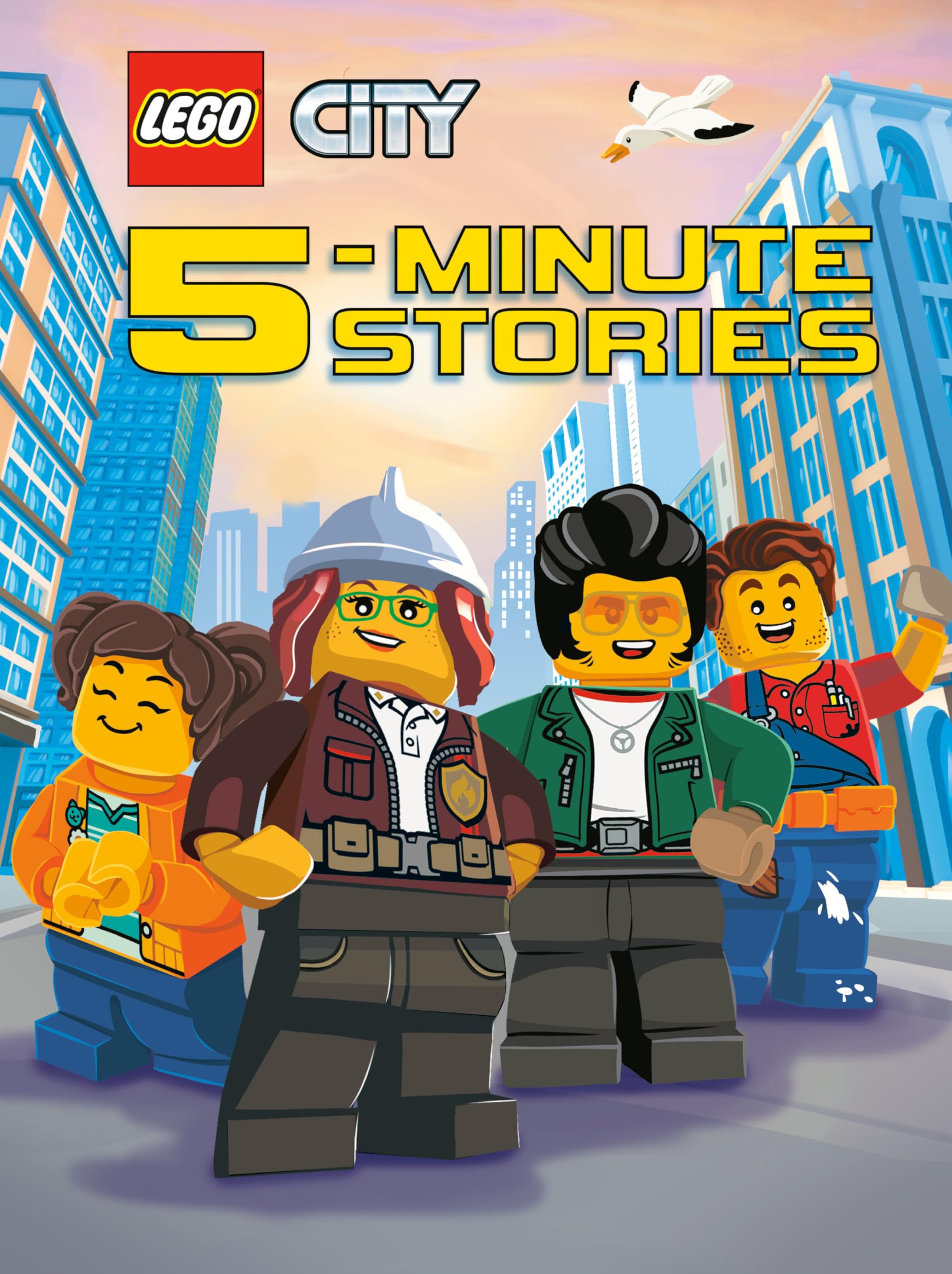 Lego: City 5-Minute Stories, Gift Books for Children, Big Book Hardcover, Age 3+