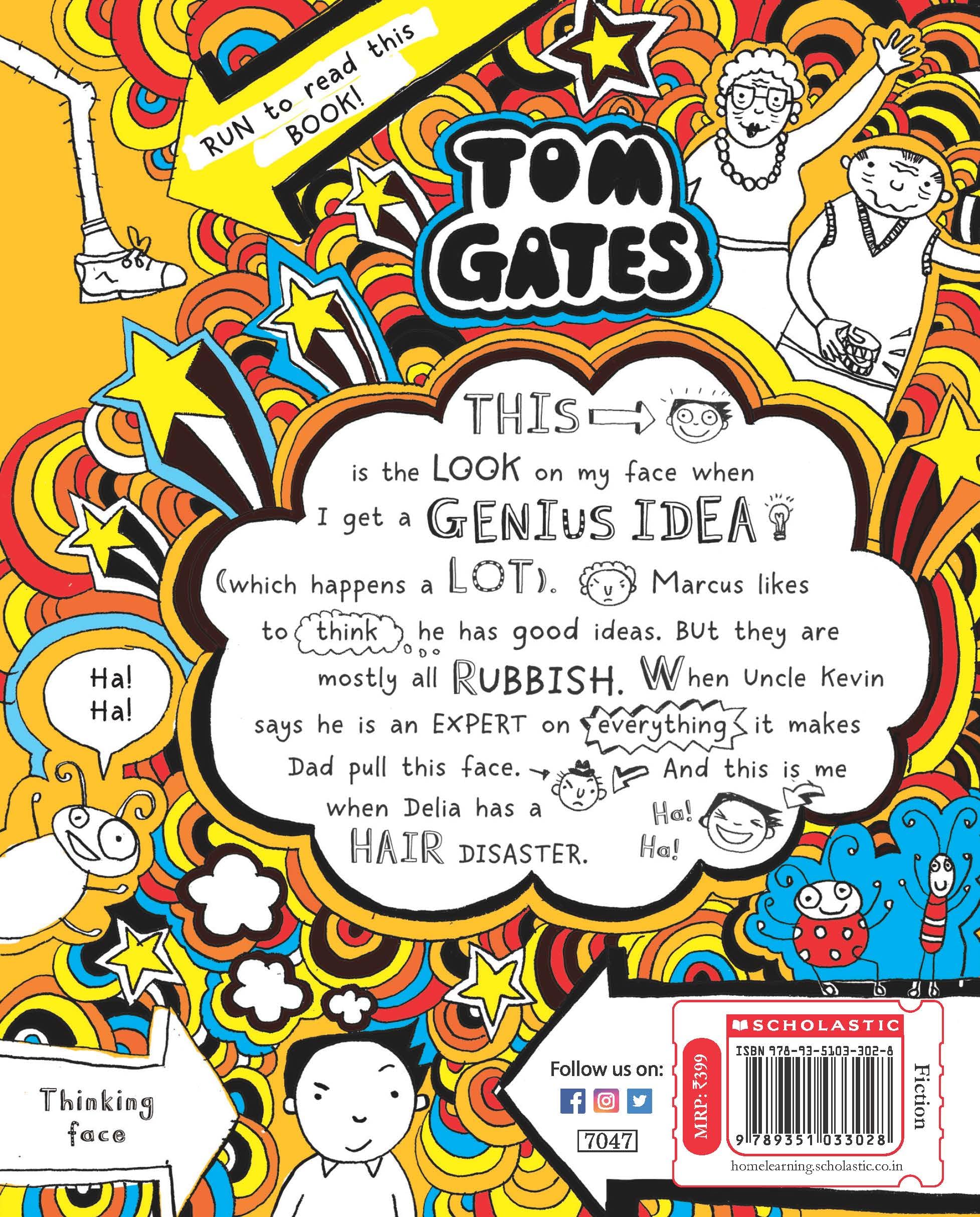 Tom Gates #04: Genius Ideas (Mostly), Children's Book, age 9+