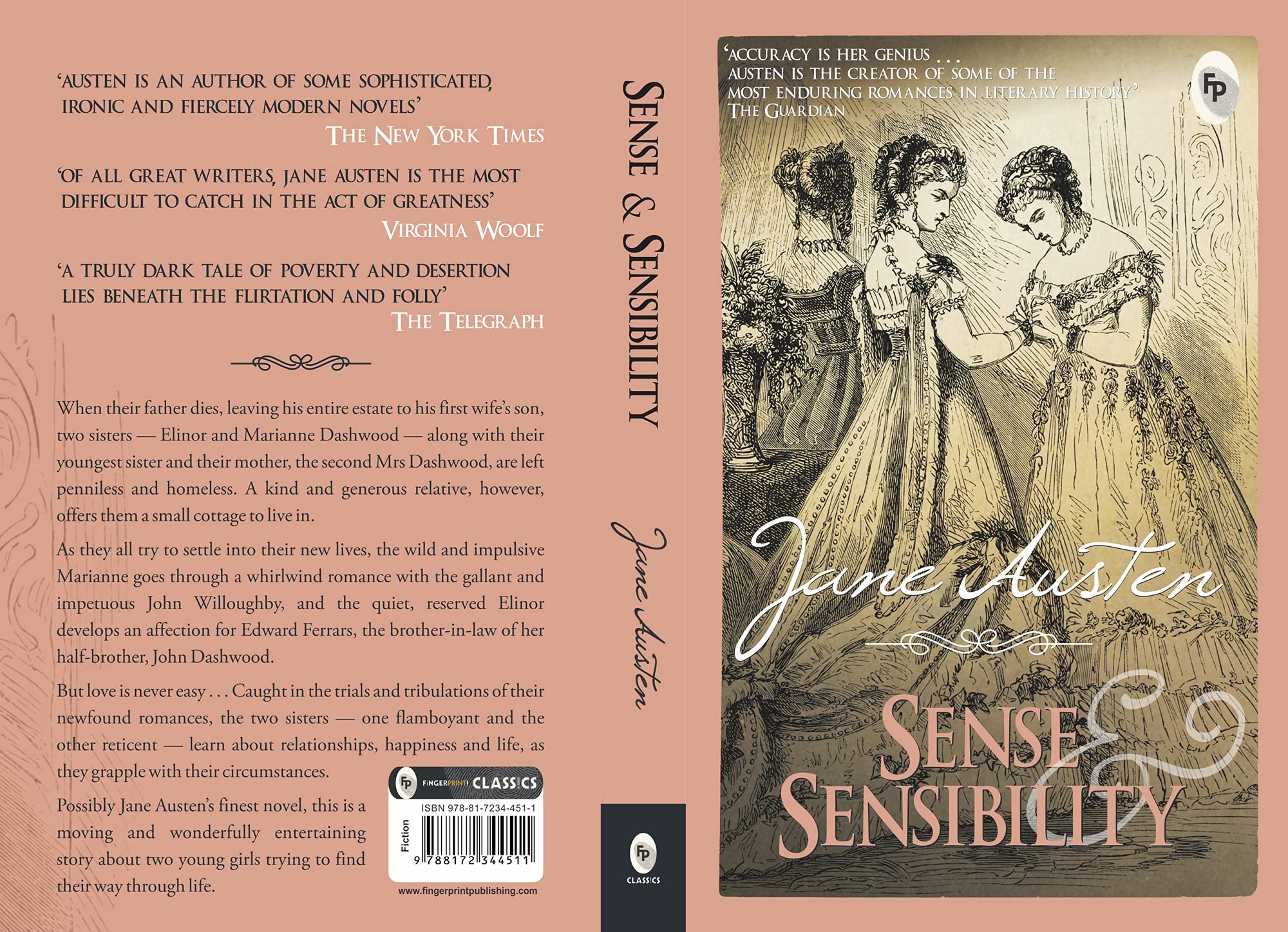 Sense & Sensibility - Explores love, family, and societal expectations - Classic book