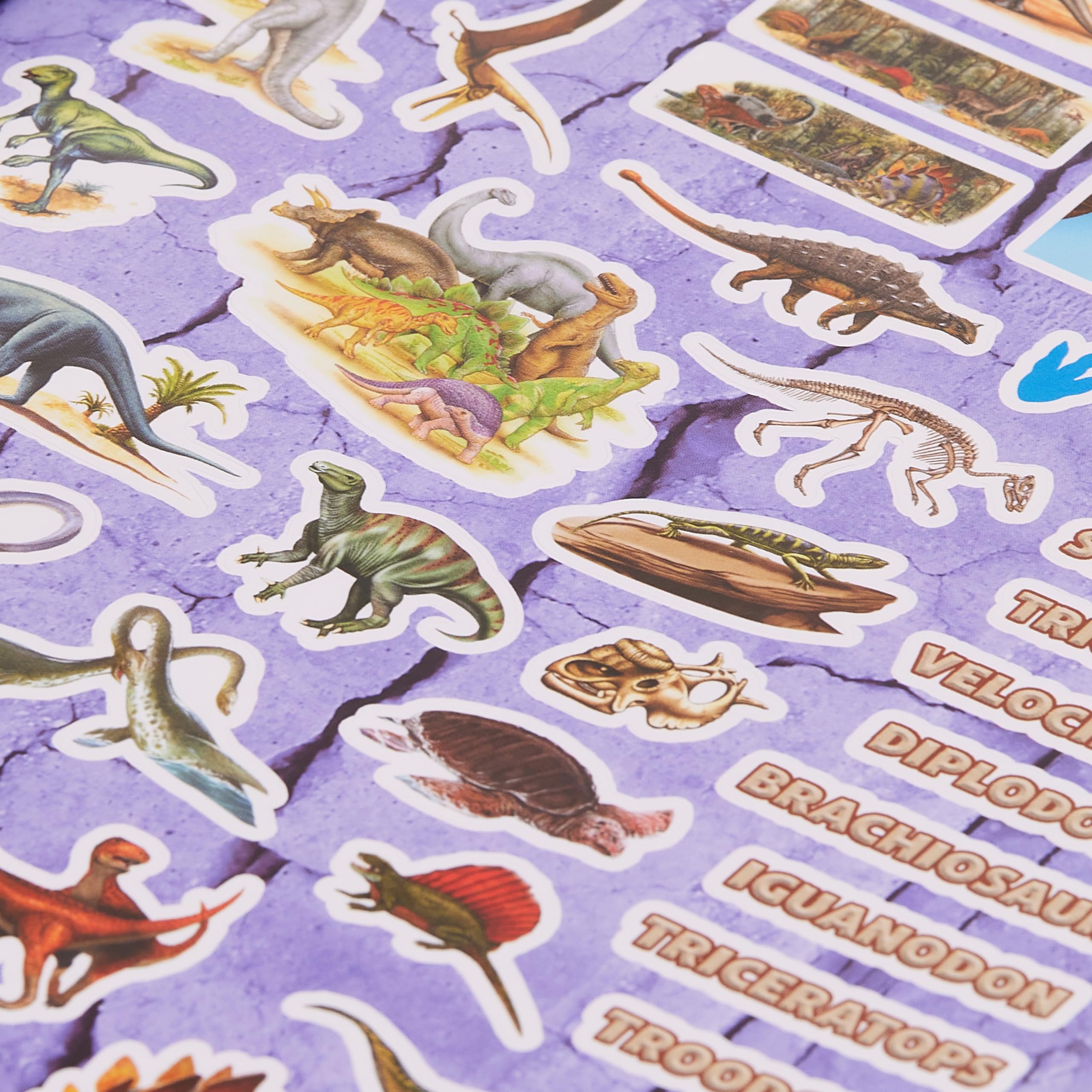 Alligator Dinosaur Sticker Burst Book