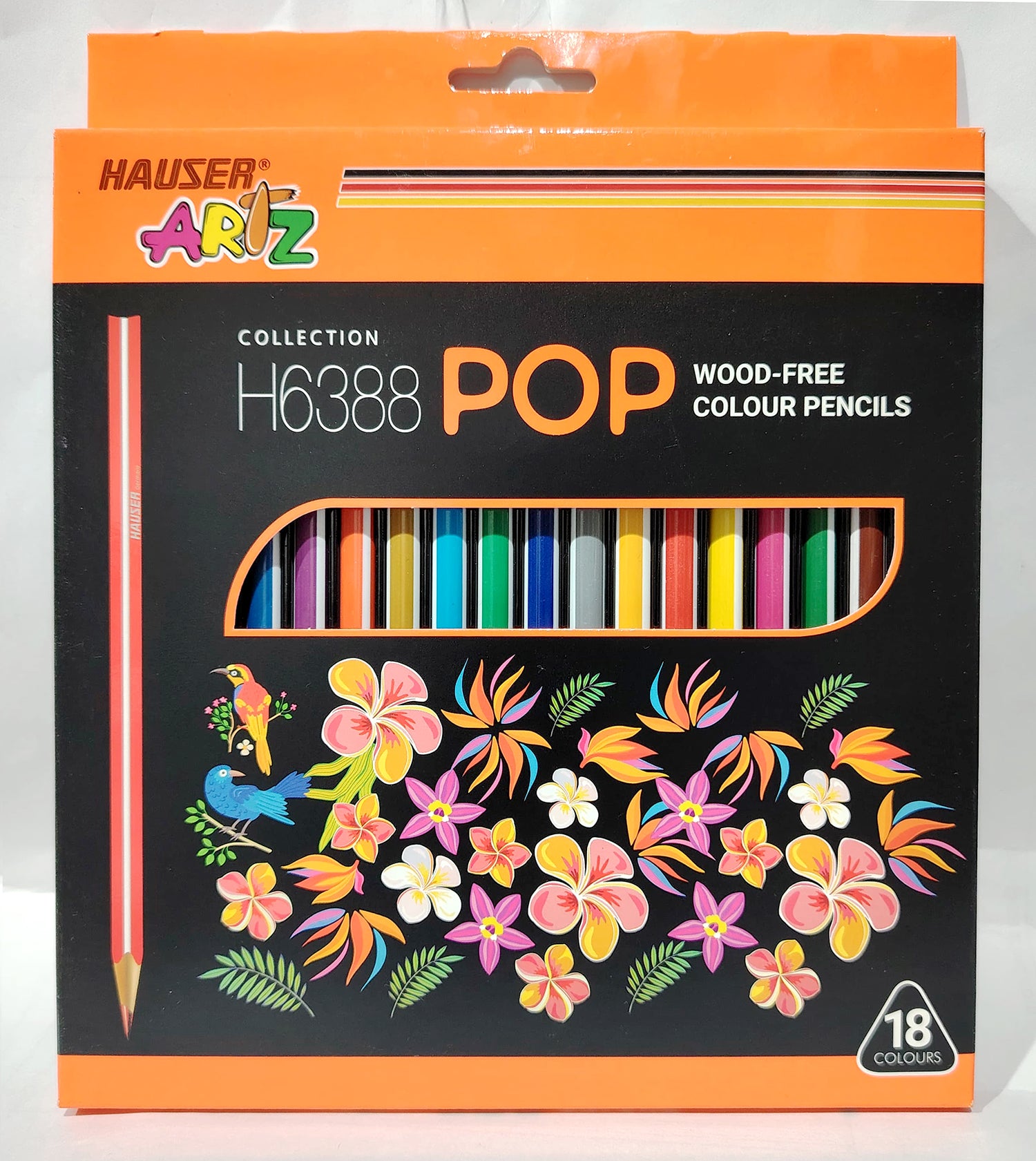 Color Pop Pencils, 18 colors, right and smooth pencils