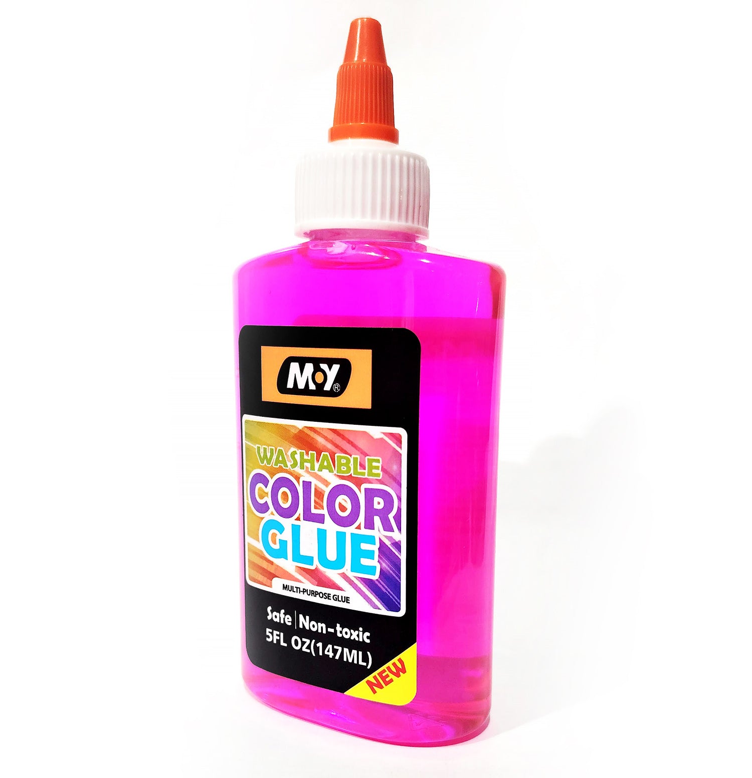 My Washable Colour Glue, Safe Non-Toxic Gel, decoration on paper, card & fabric, 147 ml