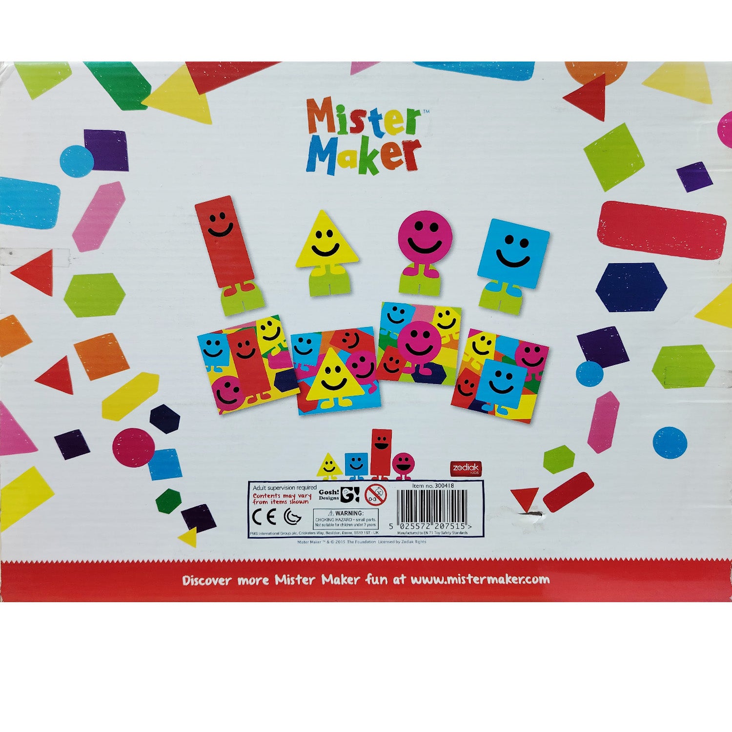 Mister Maker, Sequin Art - Simply peel and stick!