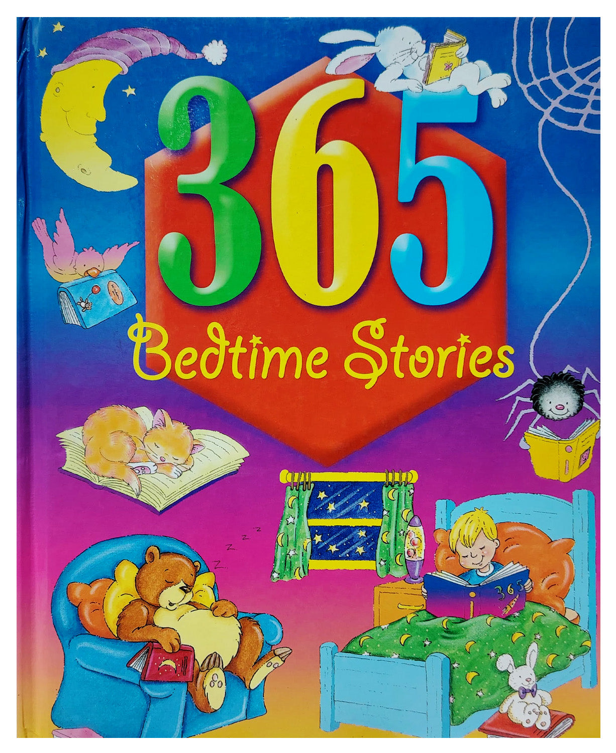 365 Bedtime Stories, Gift Books for Children, Big Book Hardcover, Age 3+