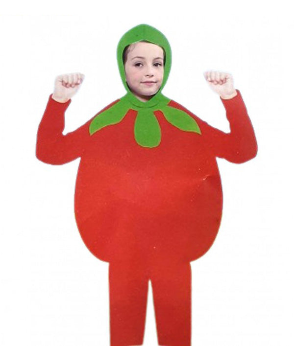 Tomato Costume for Children - Large 8-9 years